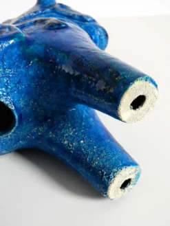 Cheval en céramique des années 60 de la collection Rimini Blue par Aldo Londi pour Bitossi