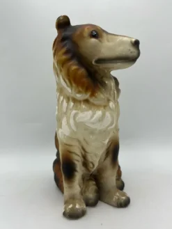 Chien céramique vintage