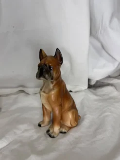 Chien en céramique