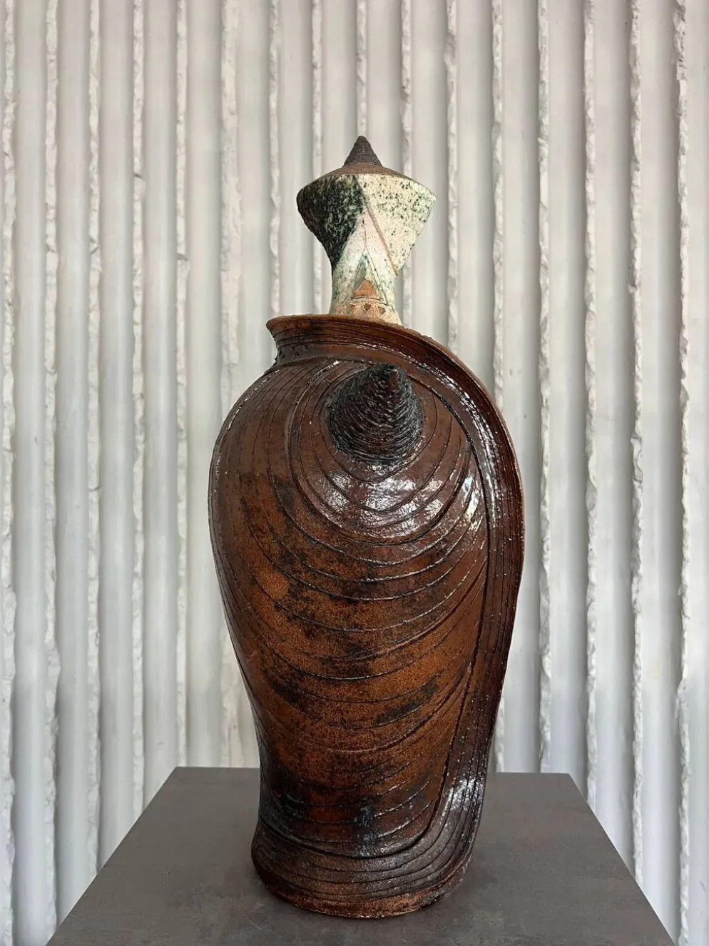 Échiquier en céramique XXL (40-80 cm) par Maria Kenarova