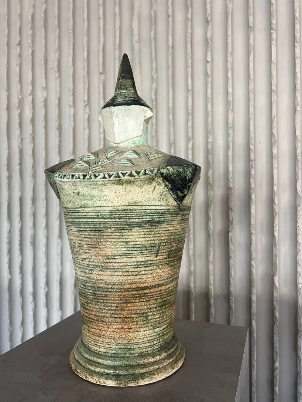Échiquier en céramique XXL (40-80 cm) par Maria Kenarova