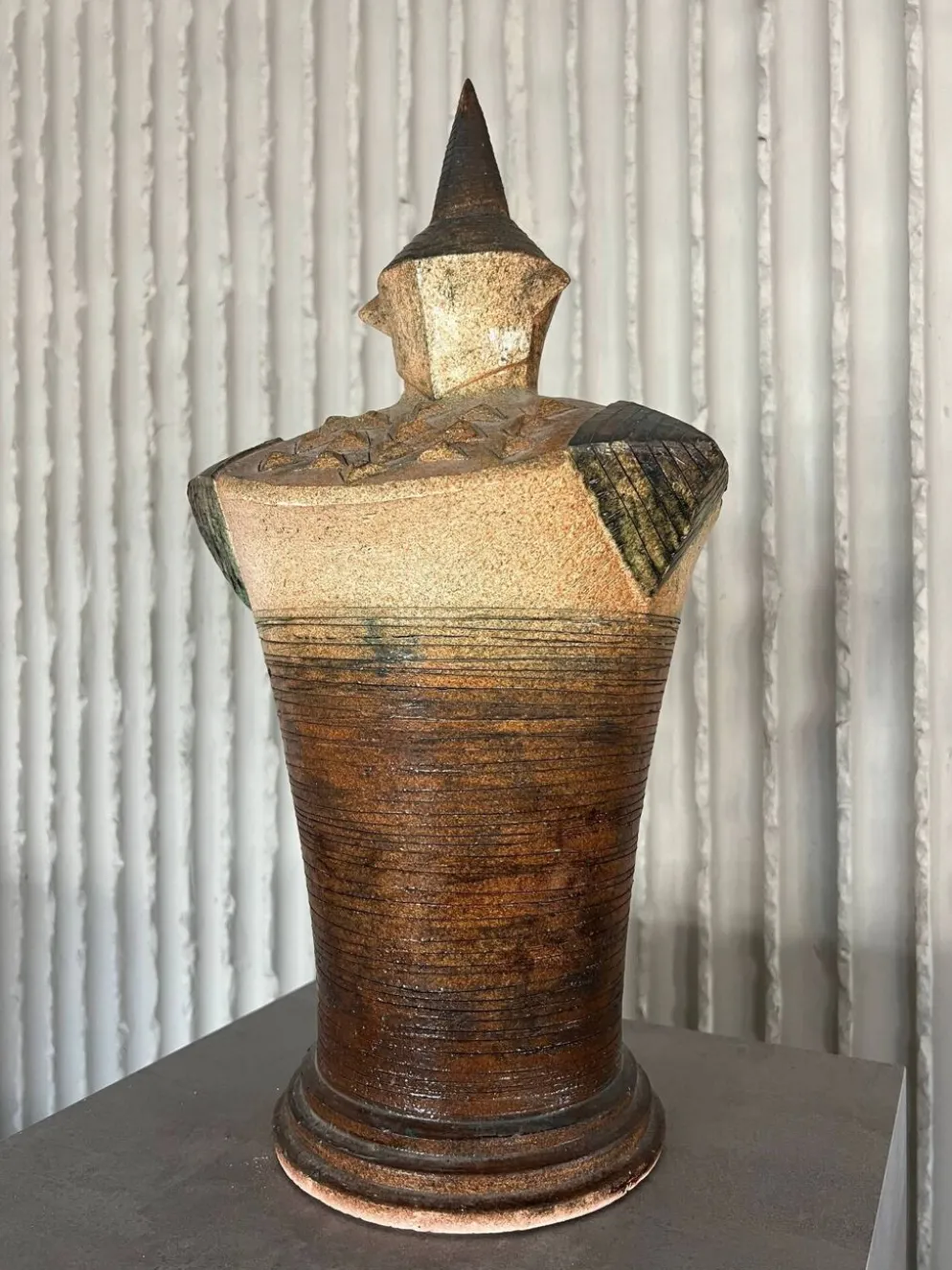 Échiquier en céramique XXL (40-80 cm) par Maria Kenarova