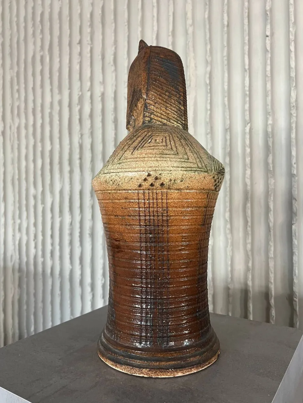 Échiquier en céramique XXL (40-80 cm) par Maria Kenarova