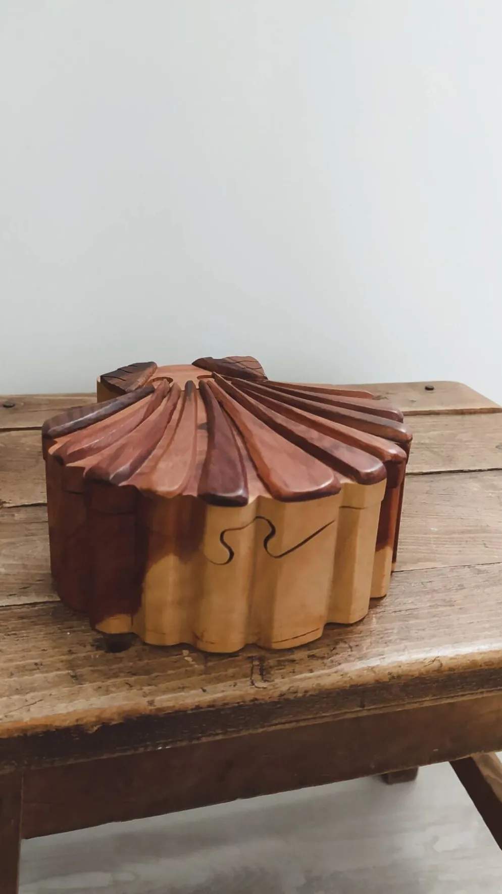 Coffret, boîte à bijoux en bois