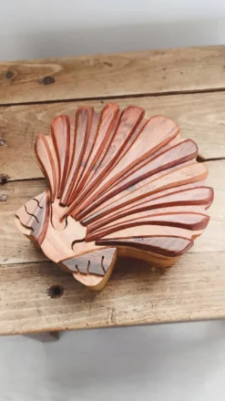 Coffret, boîte à bijoux en bois