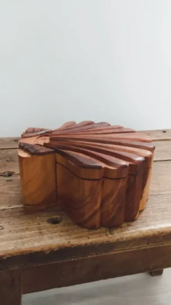 Coffret, boîte à bijoux en bois