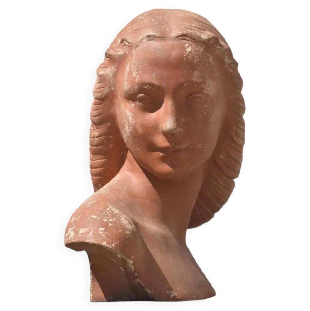 École française, Tête de femme (vers 1920)