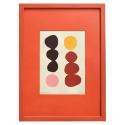 Collage abstrait sur papier signée eawy
