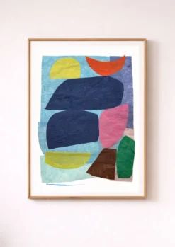 Collage sur papier