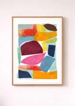 Collage sur papier
