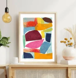Collage sur papier