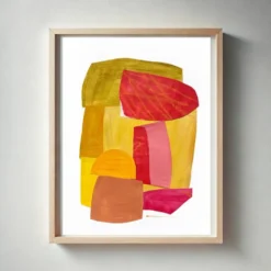 Collage sur papier