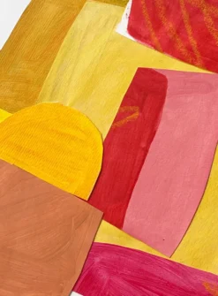 Collage sur papier