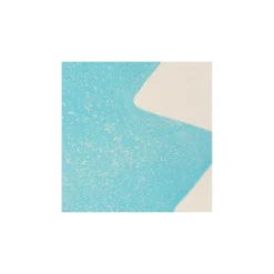 Collection de 4 peintures abstraites col. bleu clair signées Eawy