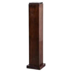Colonne art déco en palissandre, France, vers 1930