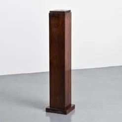 Colonne art déco en palissandre, France, vers 1930