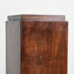 Colonne art déco en palissandre, France, vers 1930