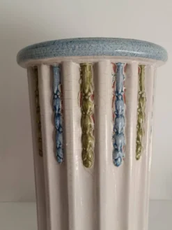 Colonne art deco en ceramique