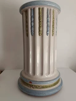 Colonne art deco en ceramique
