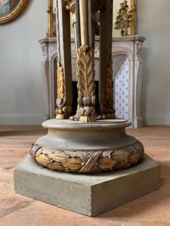 Colonne “aux boucs” de style Louis XVI d’époque Napoléon III