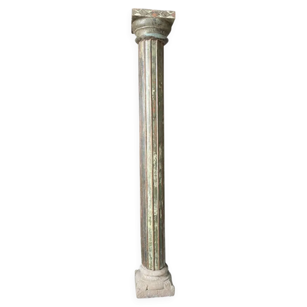 Colonne en bois