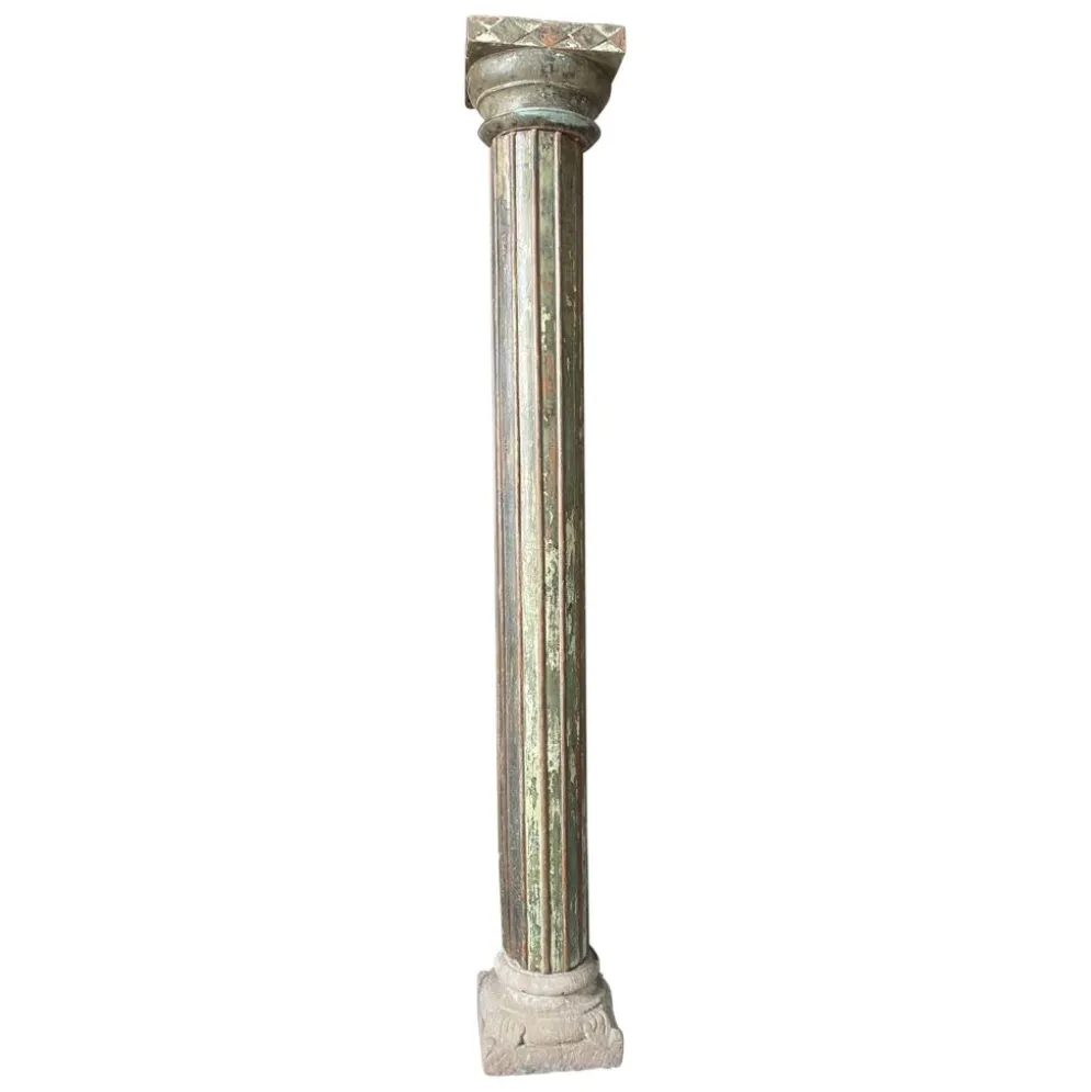 Colonne en bois