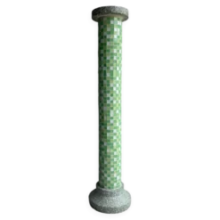 Colonne en mosaïque et terrazza