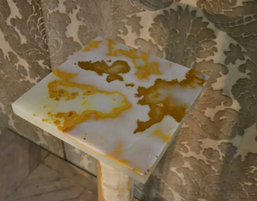 Colonne en onyx fin 19e siècle