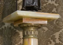 Colonne en onyx fin 19e siècle
