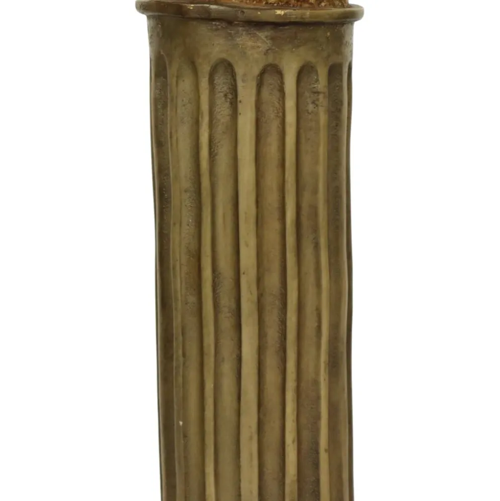 Colonne en résine dorée classique style baroque 20e siècle