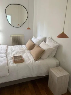 Colonne Herra 80 cm H – Travertin naturel