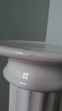 Colonne piedestal 55 cm céramique émaillée