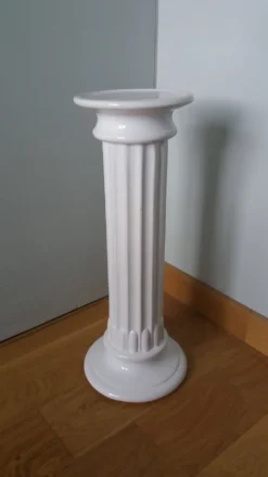 Colonne piedestal 55 cm céramique émaillée