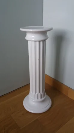 Colonne piedestal 55 cm céramique émaillée