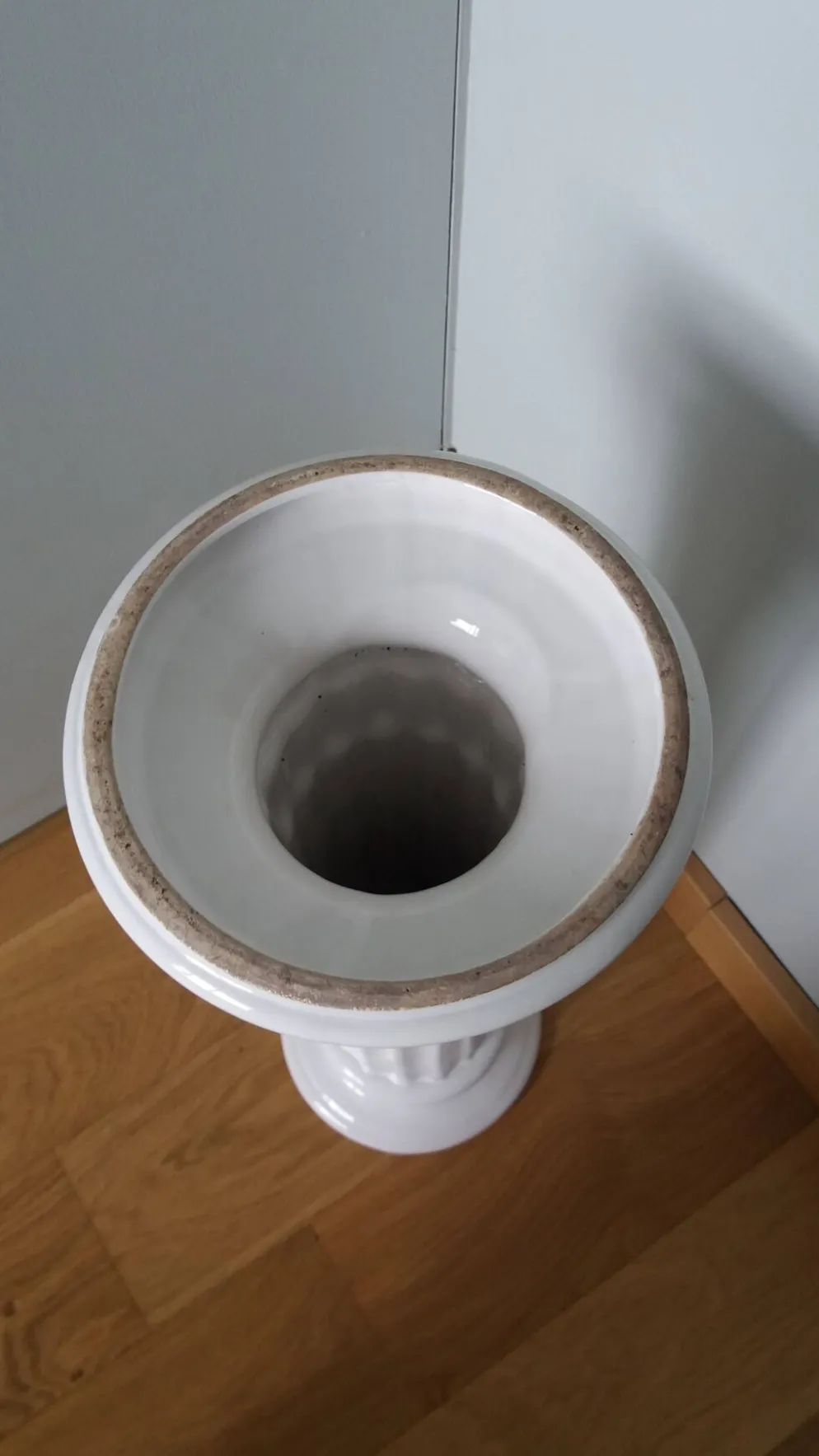 Colonne piedestal 55 cm céramique émaillée