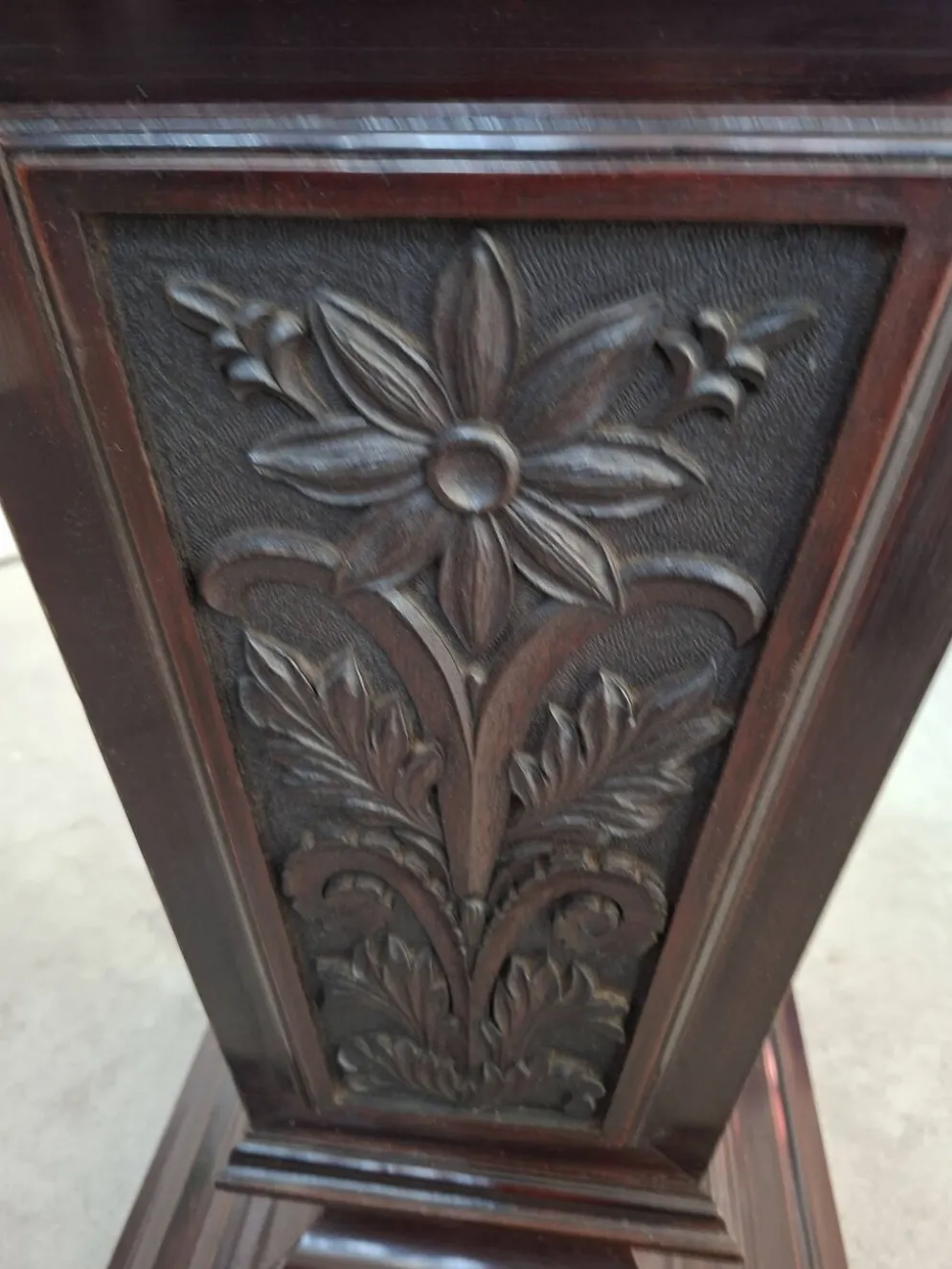 Colonne Porte-Fleurs/Buste – Artisanat Vintage des années 80