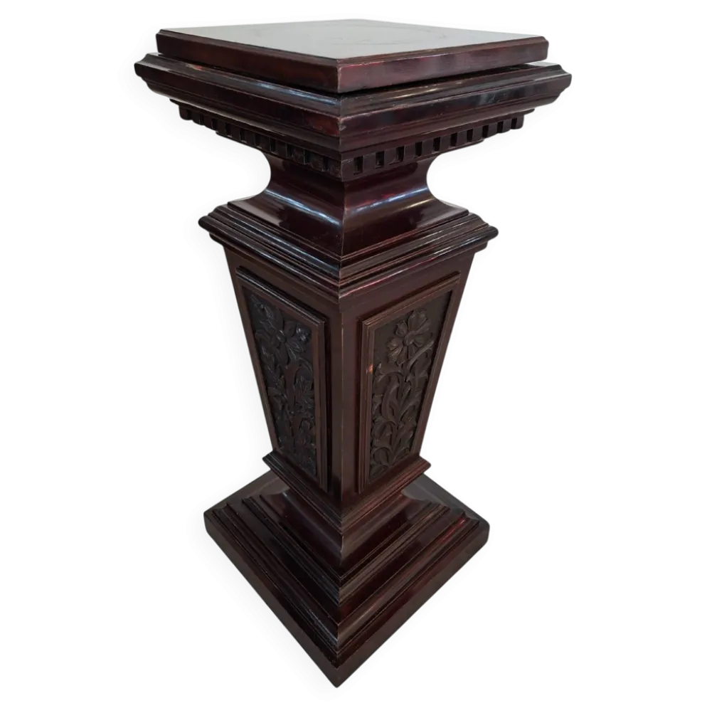 Colonne Porte-Fleurs/Buste – Artisanat Vintage des années 80