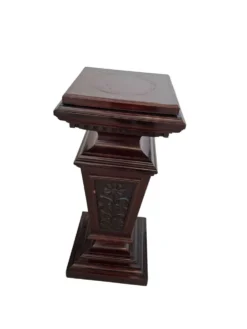 Colonne Porte-Fleurs/Buste – Artisanat Vintage des années 80