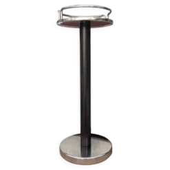 Colonne porte-seau Ettore Sottsass pour Alessi inox 18/10 - design italien