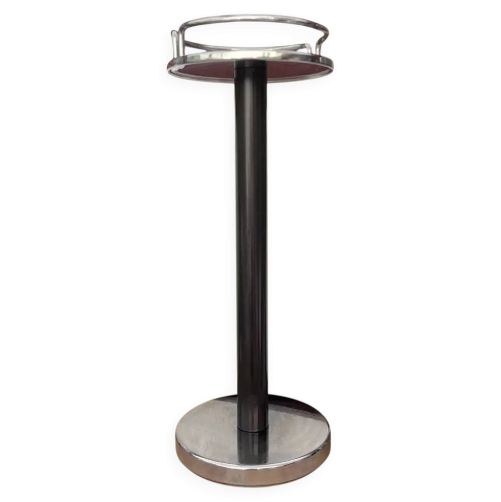 Colonne porte-seau Ettore Sottsass pour Alessi inox 18/10 - design italien