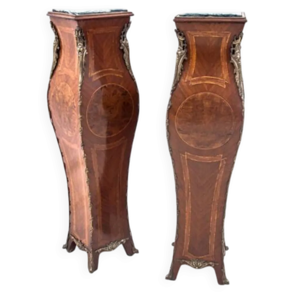 Colonnes antiques, France, vers 1870