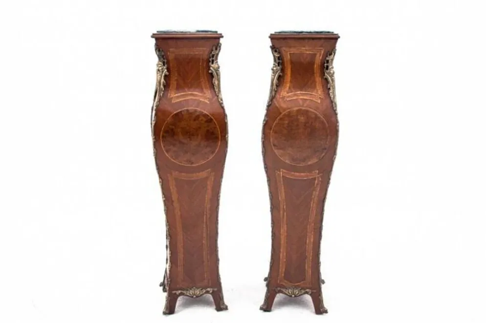 Colonnes antiques, France, vers 1870