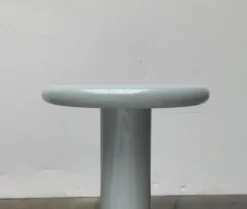 Colonne, table d'appoint space age en métal