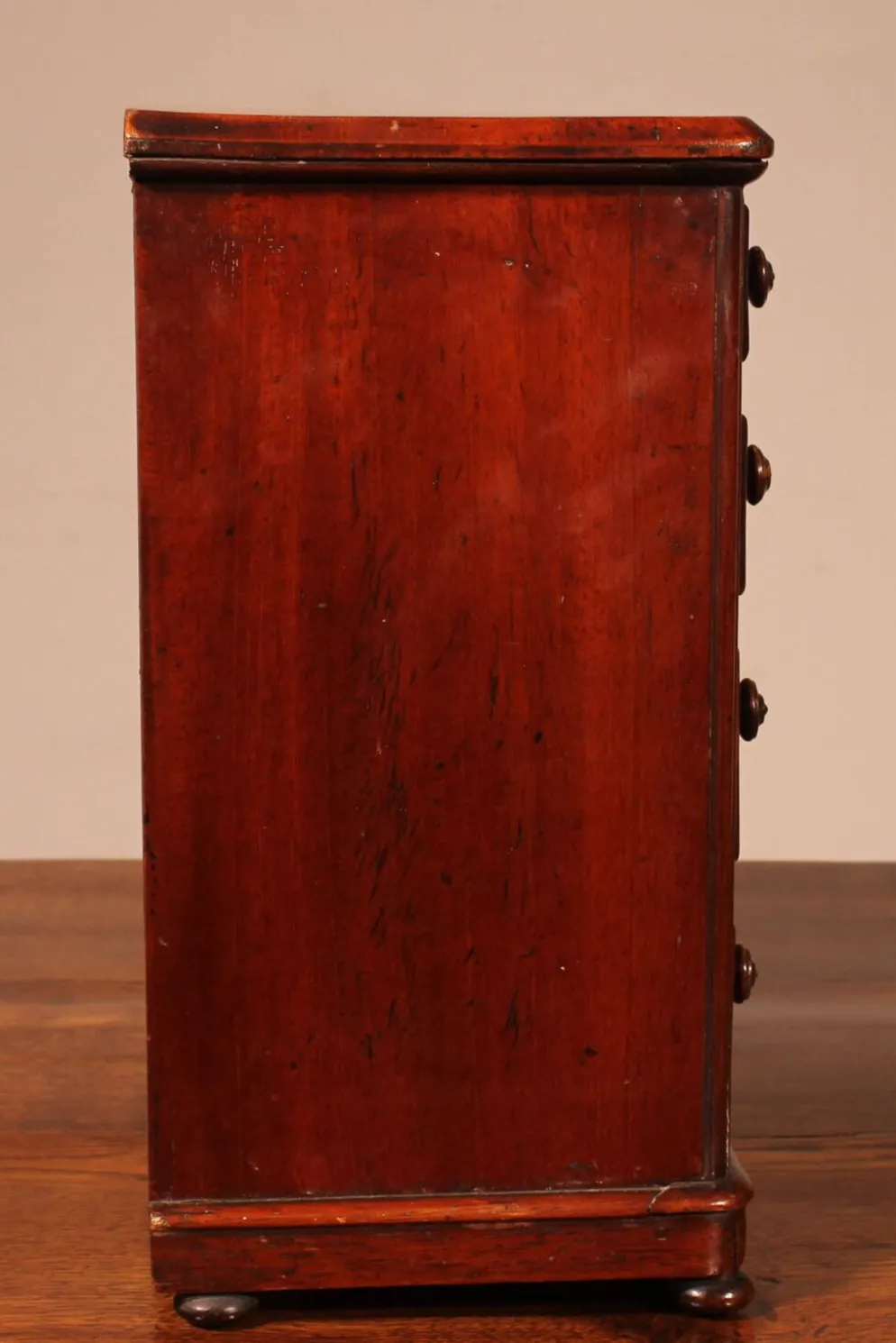Commode De Maitrise En Acajou Du 19° Siècle