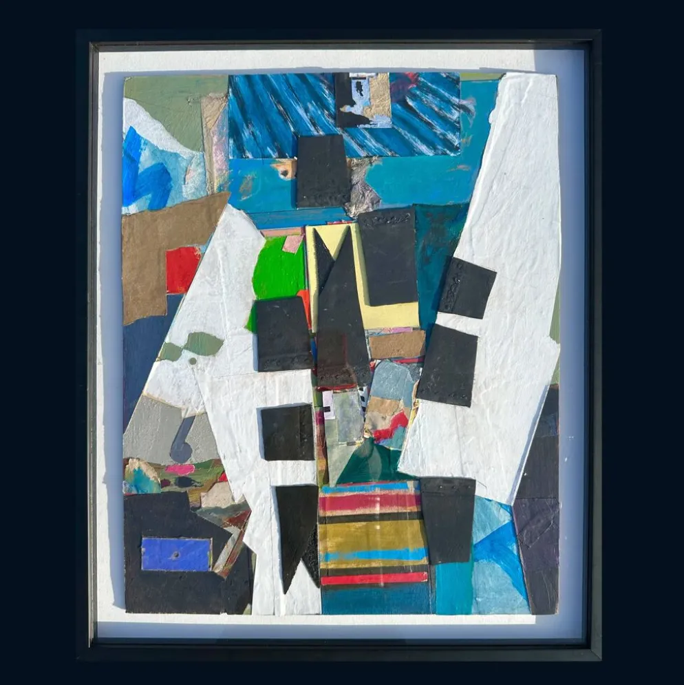 Composition abstraite. Royaume-Uni années 60