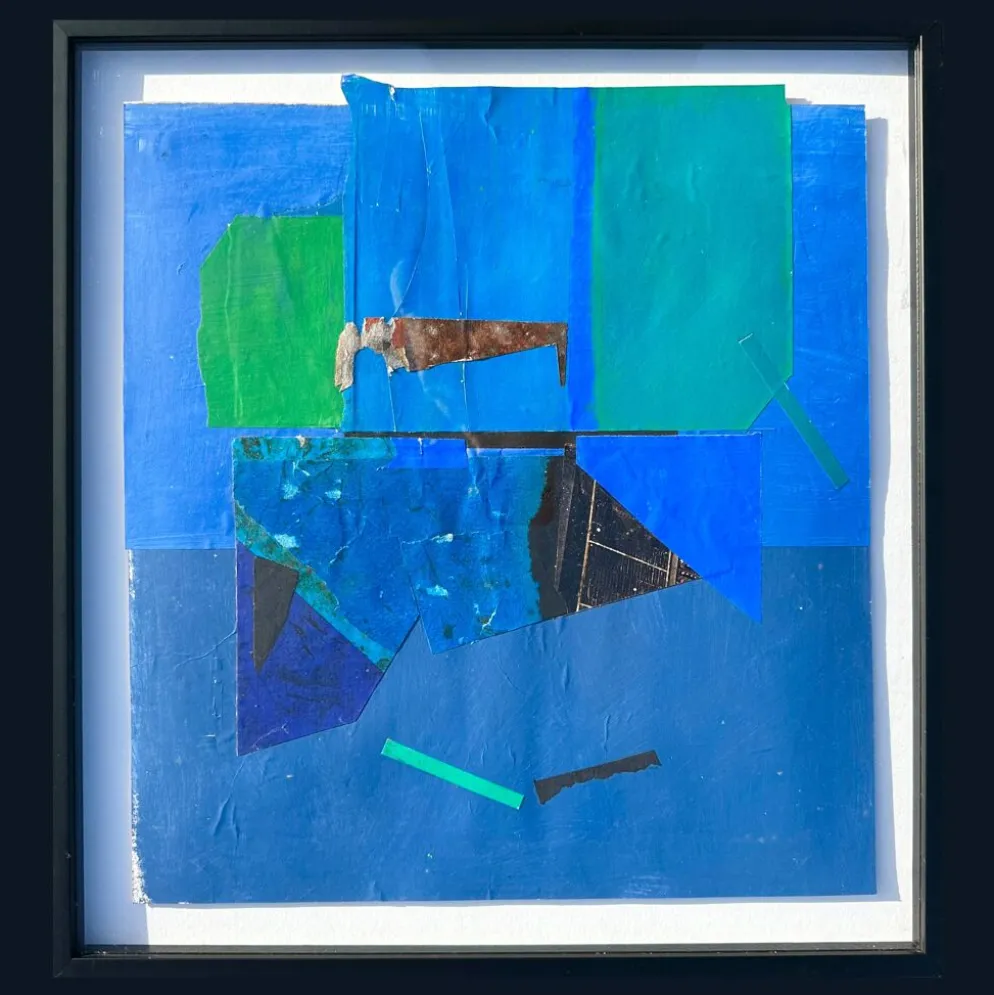 Composition abstraite. Royaume-Uni années 60