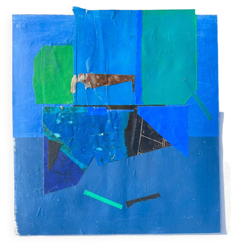 Composition abstraite. Royaume-Uni années 60