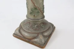 Console Art Nouveau ou pied de stall en plâtre émaillé, années 1920