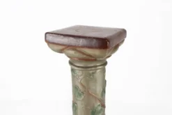 Console Art Nouveau ou pied de stall en plâtre émaillé, années 1920