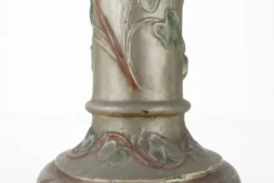 Console Art Nouveau ou pied de stall en plâtre émaillé, années 1920